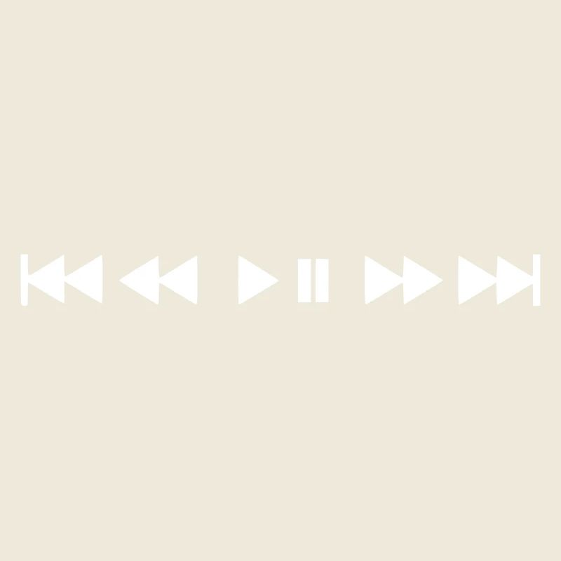 Play Pause Musik Symbole