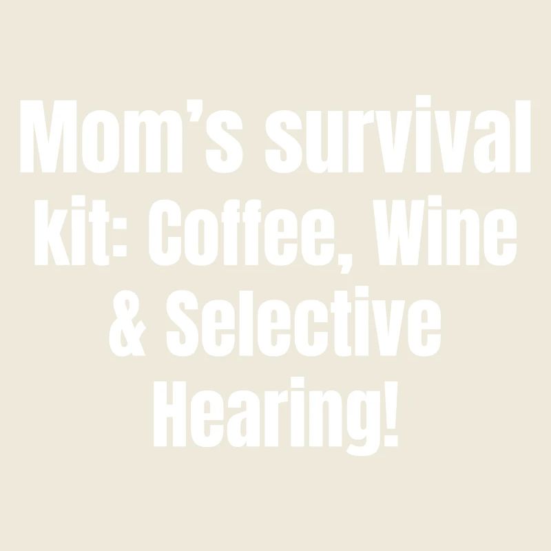Pack de survie de mère composé de café, de vin et plus encore
