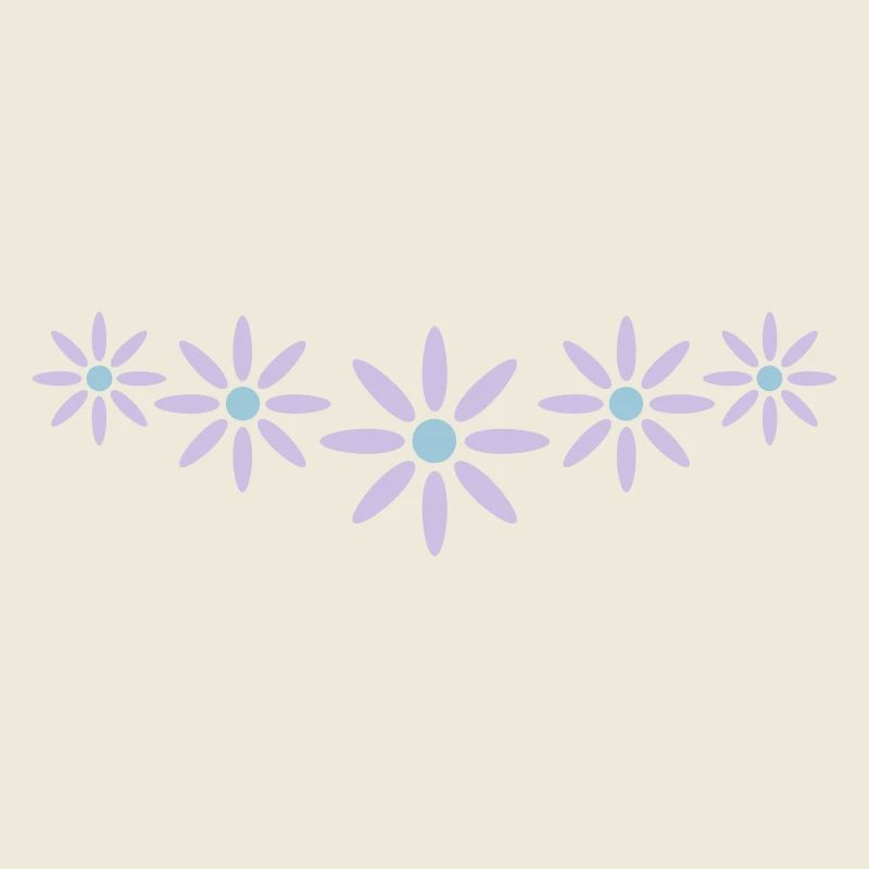 Beaucoup de fleurs colorées belle conception de motif décoratif