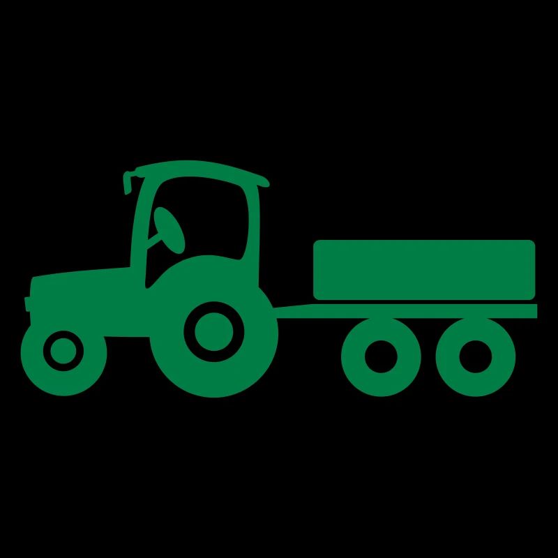 Traktor mit Anhänger