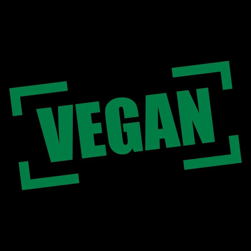 Logo de timbre végétalien