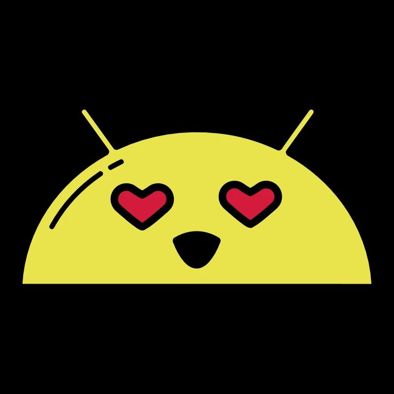 Love Alien Face Emoticon