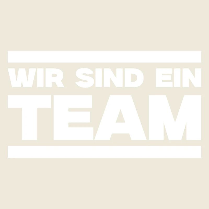 Wir sind ein Team