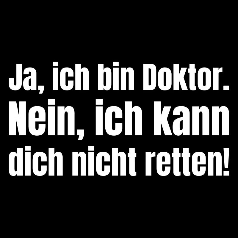 Ja, ich bin Doktor. Nein, kann dich nicht retten!