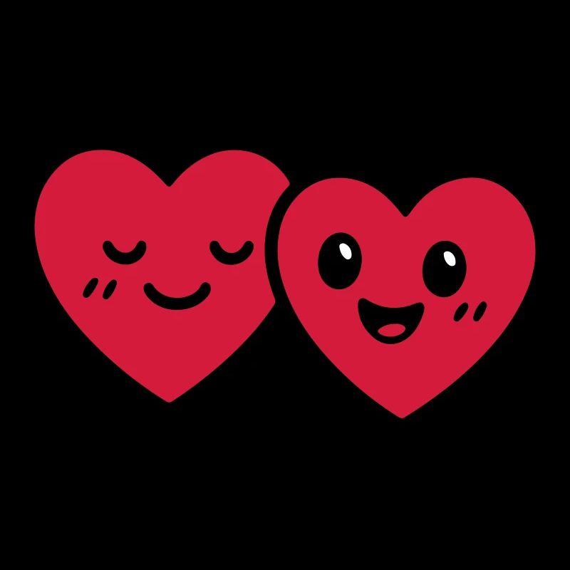 Hearts Couple Love