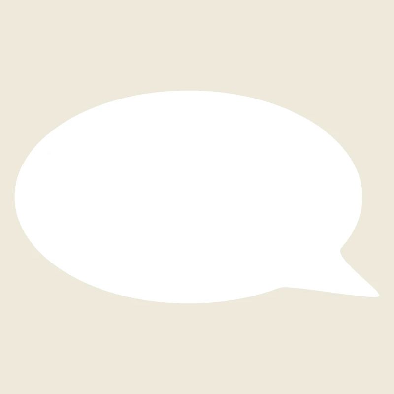 Sprechblase // Comic // Spruch machen // Aussage