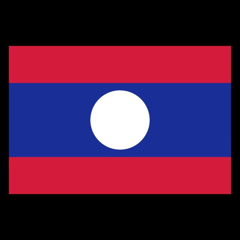 Laos flag / Drapeau Laos