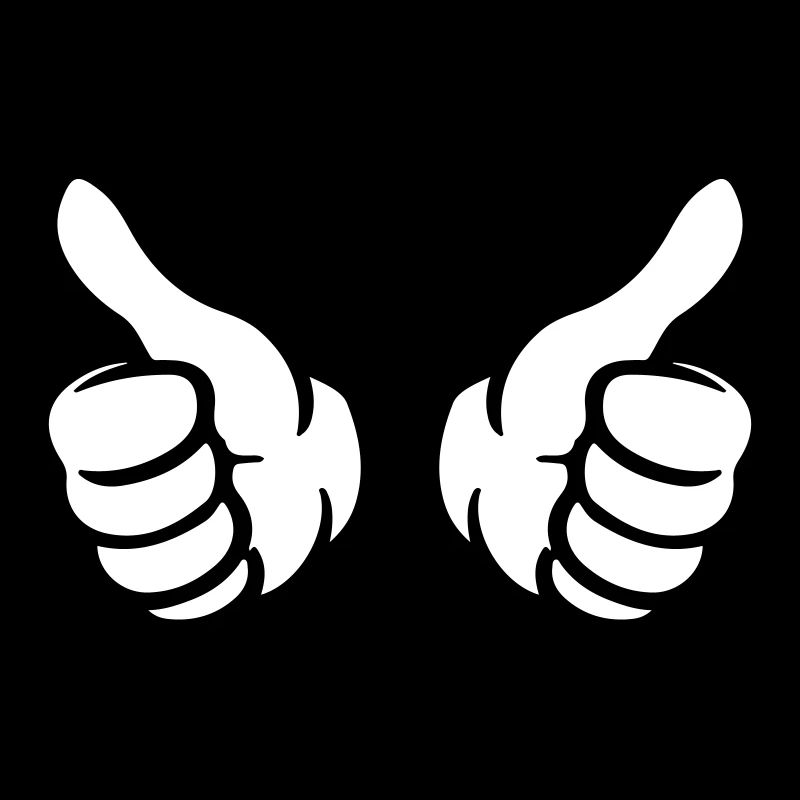 pouces levés main comme