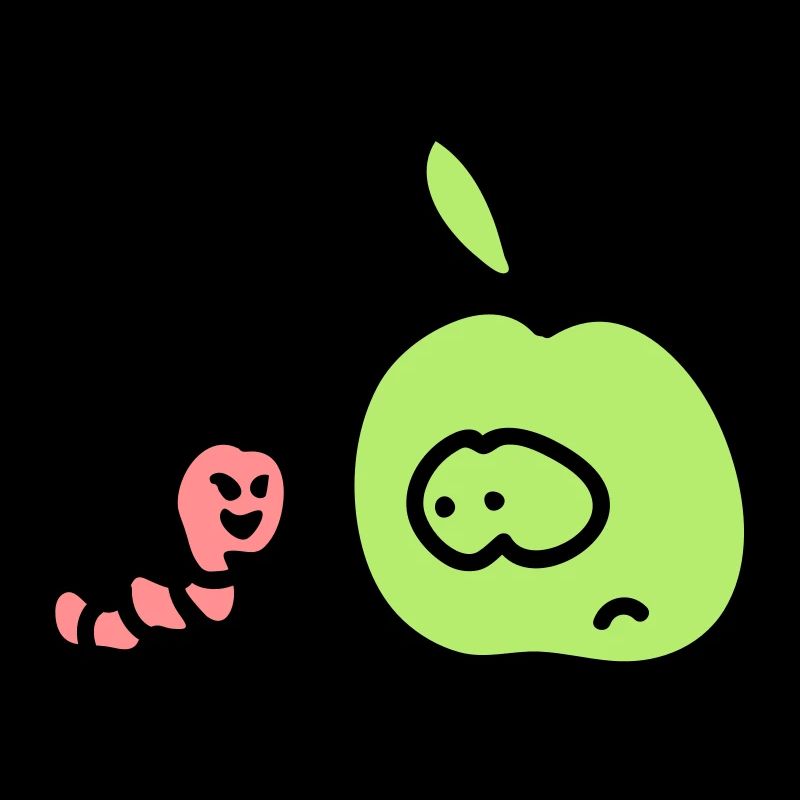 Pomme + Worm 3