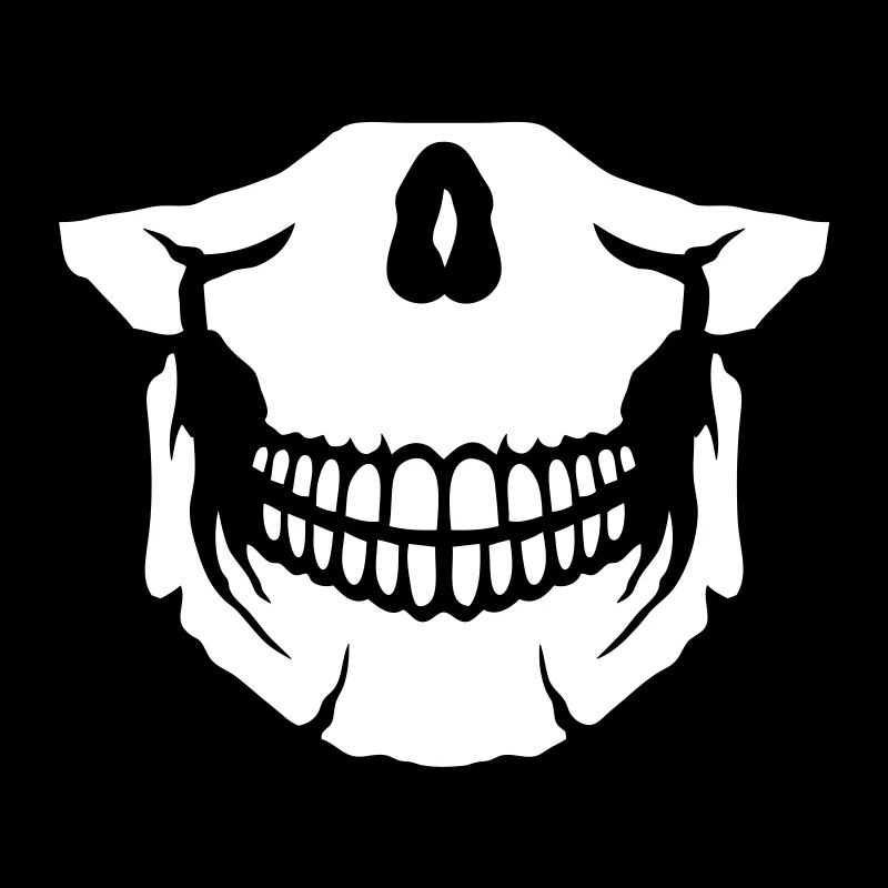 bas crane tete de mort dent skull 29