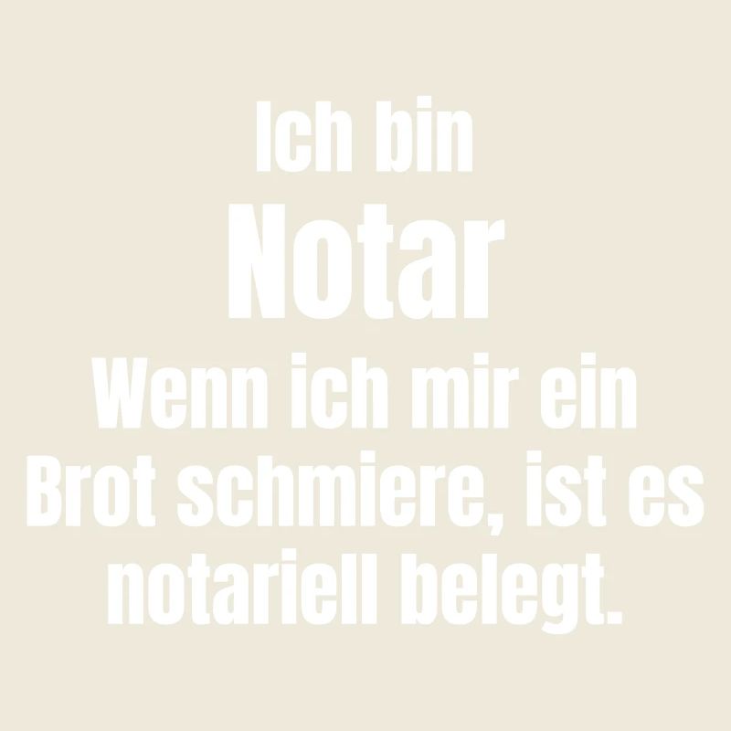 Notar schmiert sich ein Brot