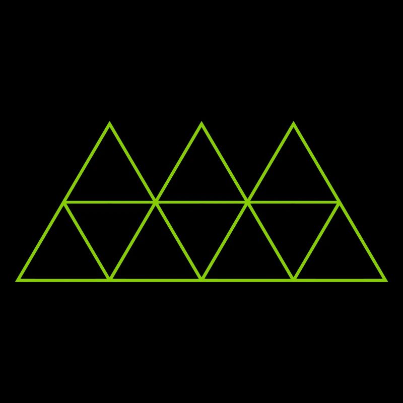 Geometry triangle Outlines AllroundDesigns