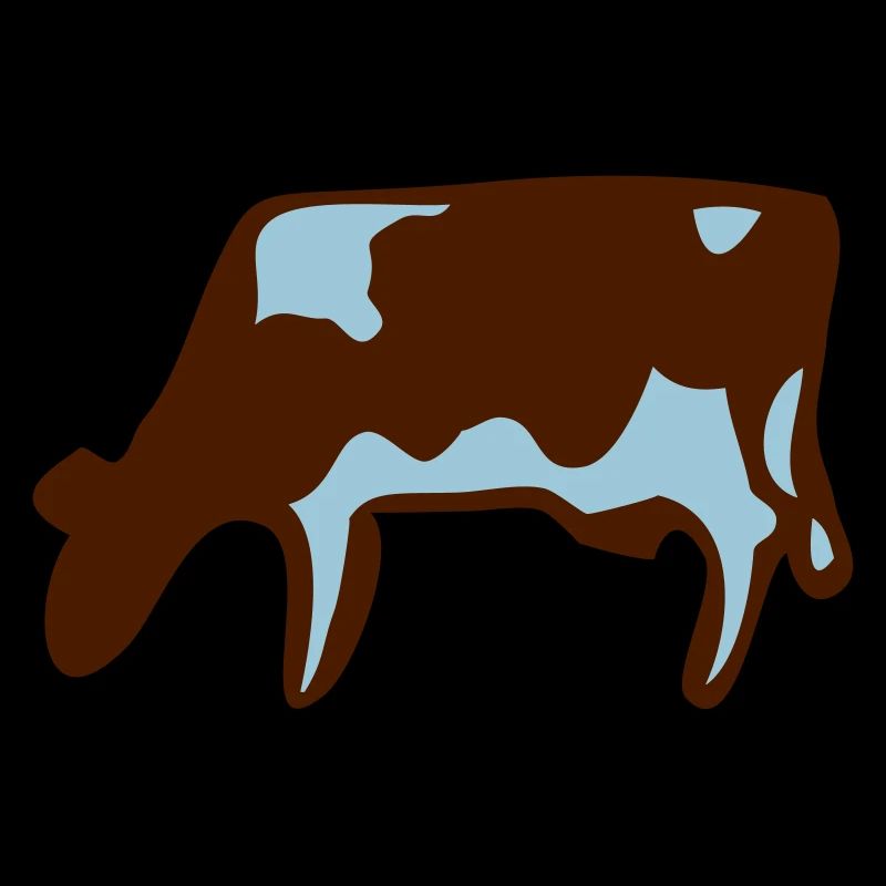 Kuh Geschenk Idee Bauer Bauernhof Tier grasen