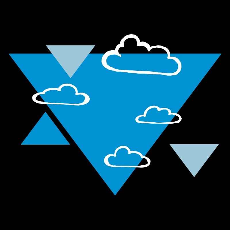 Clouds - printing inks freely selectable