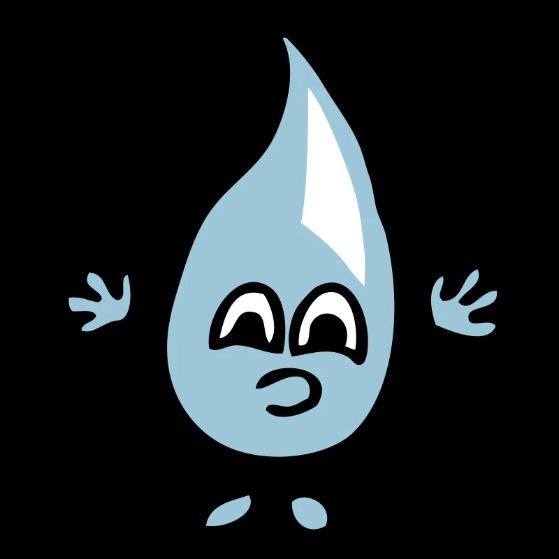 Kleiner Wassertropfen