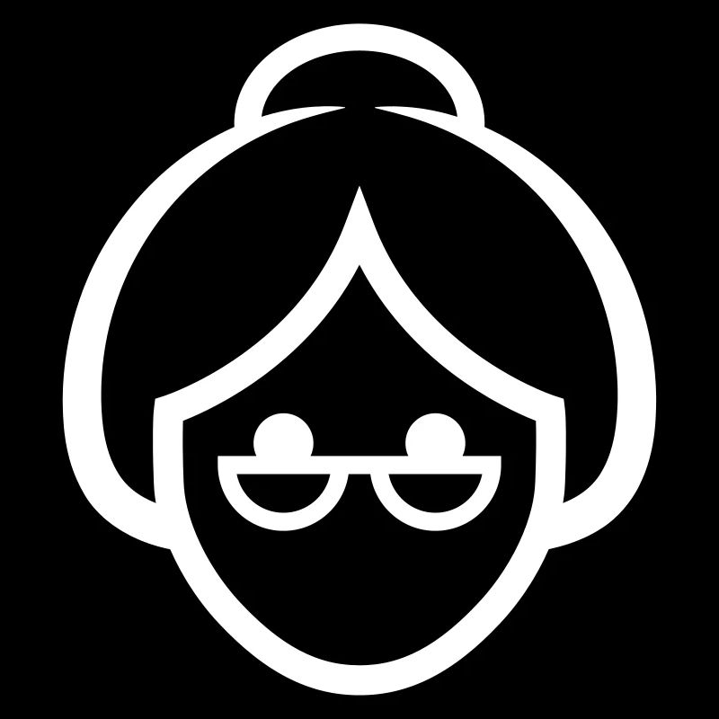 Gesicht einer Großmutter