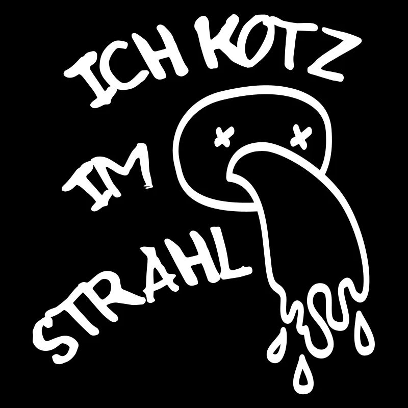 Ich kotz im Strahl - alles scheiße Geschenk