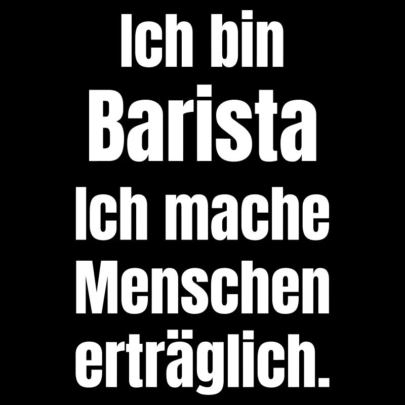 Barista makes people bearable