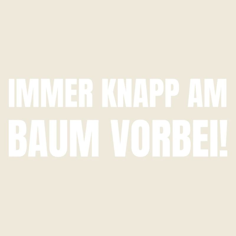 Always just past the tree