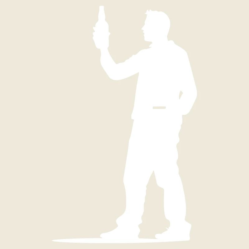 Party Bier Lustig Silhouette