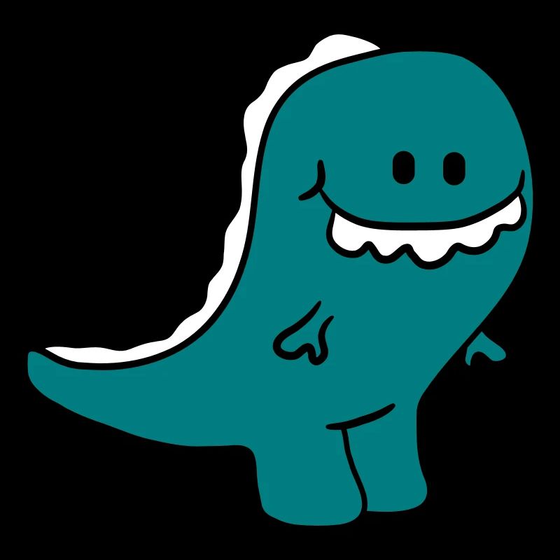 Doux mignon petit T- Rex enfant