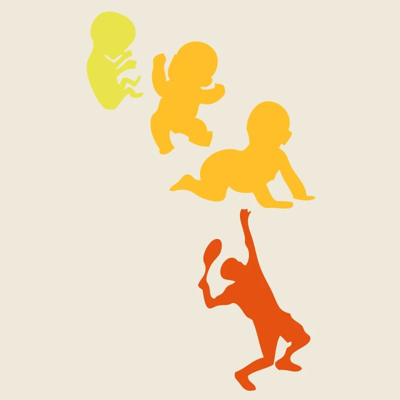 Evolution Mensch Männer Sport tennis2