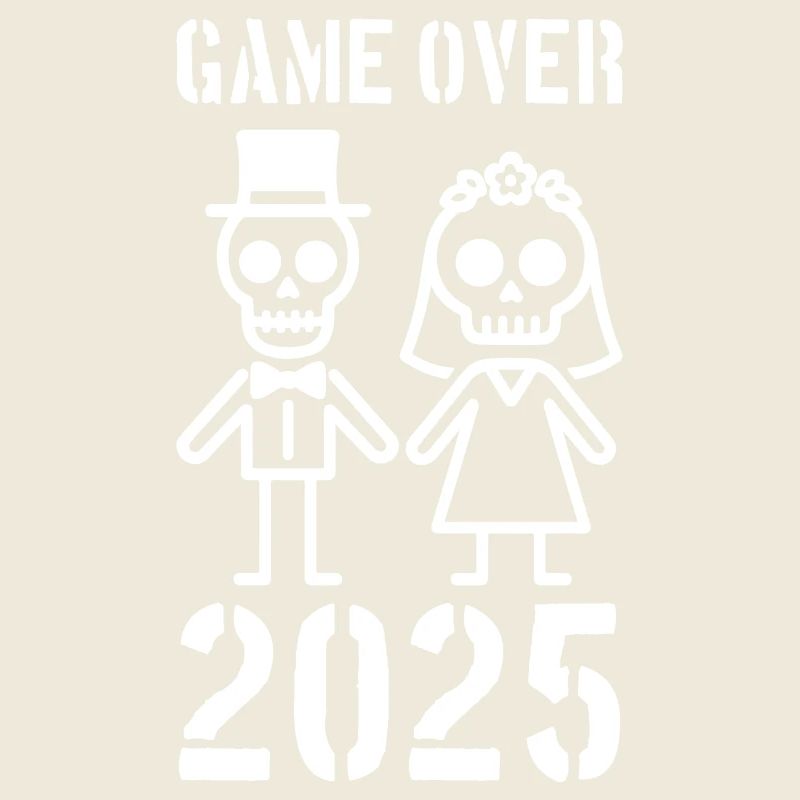 Game Over 2025 Wedding Couple
