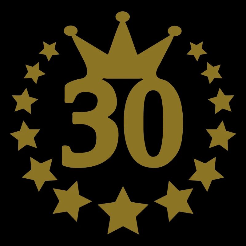30_real_Stern krone