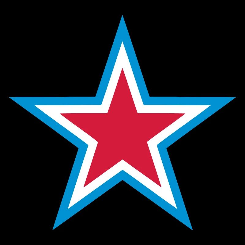 Etoile bleu blanc rouge