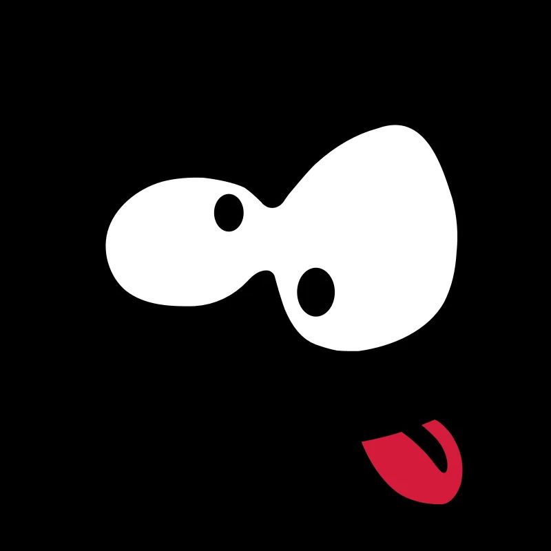 Funny weird crazy smiley face