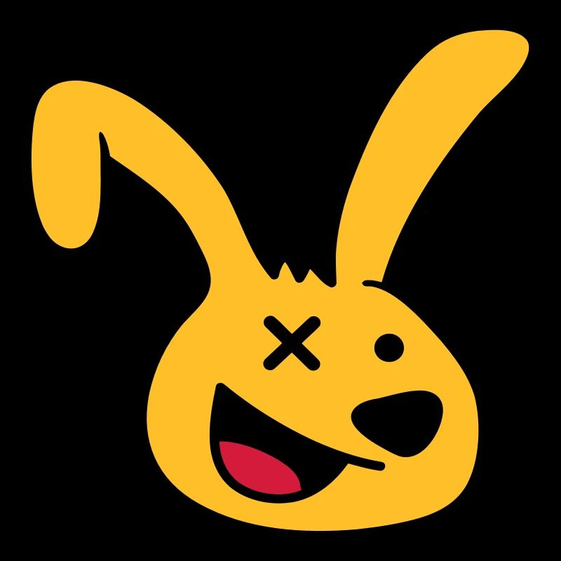 Bunny crazy crazy laughing funny confused