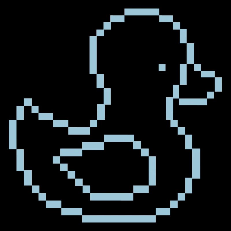 Canard de pixels 1