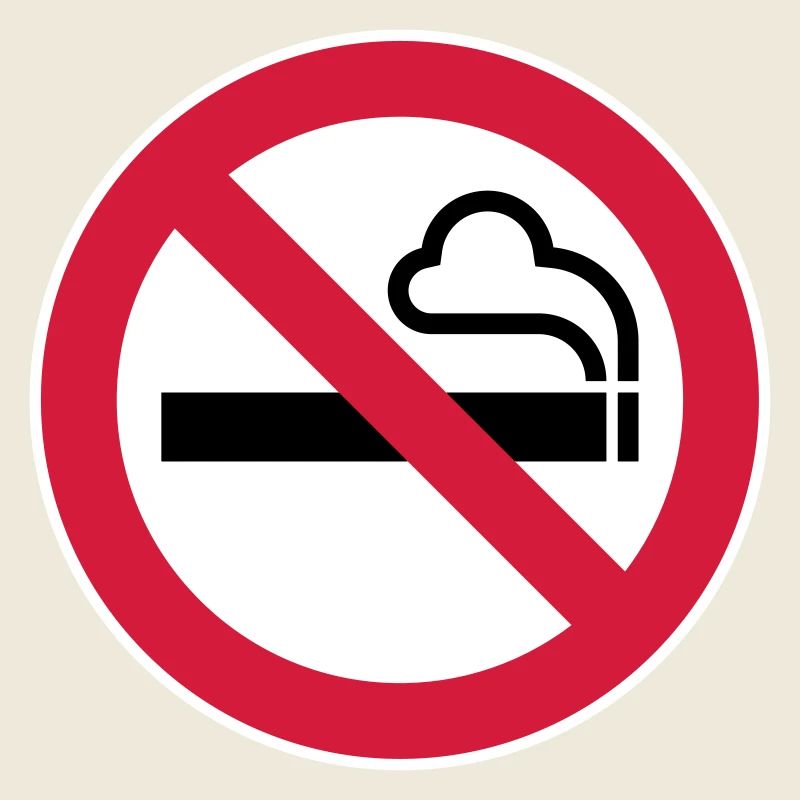 No smoking sign