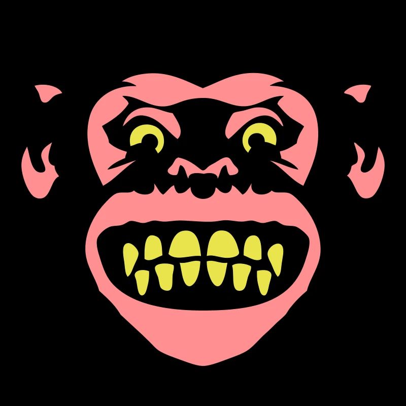 monkey monkey Grimasse 8