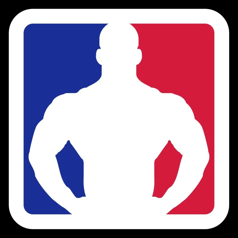 Bodybuilder Sport Logo Design