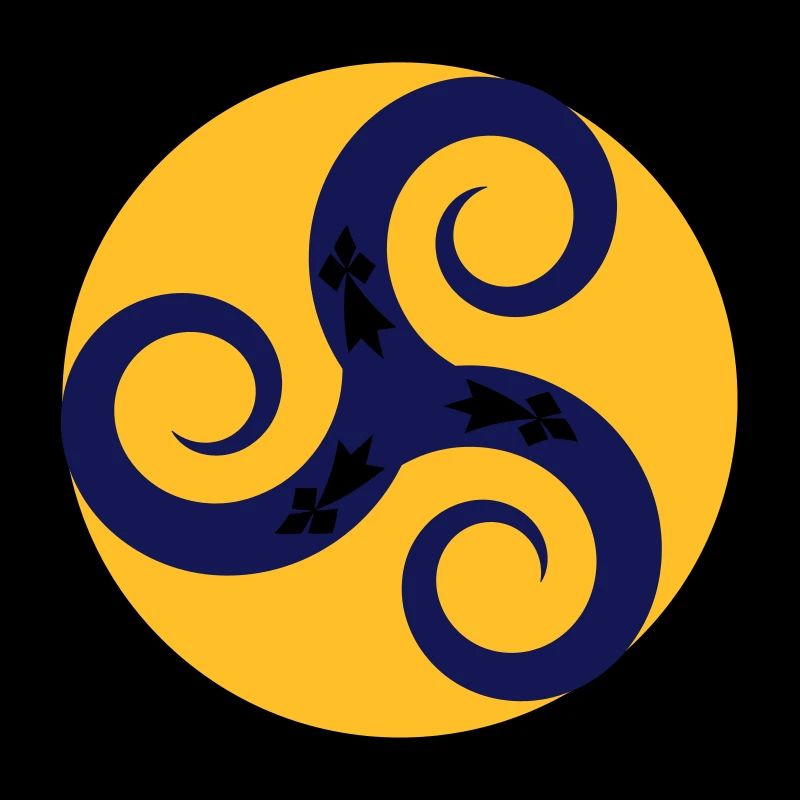 TRISKELL AUX HERMINES