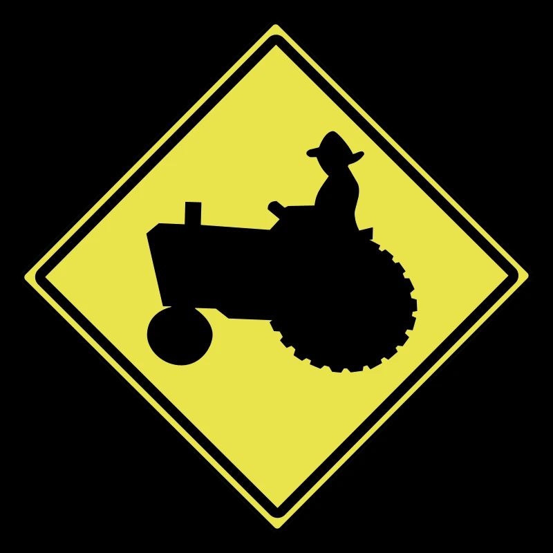 Schild TRAKTOR