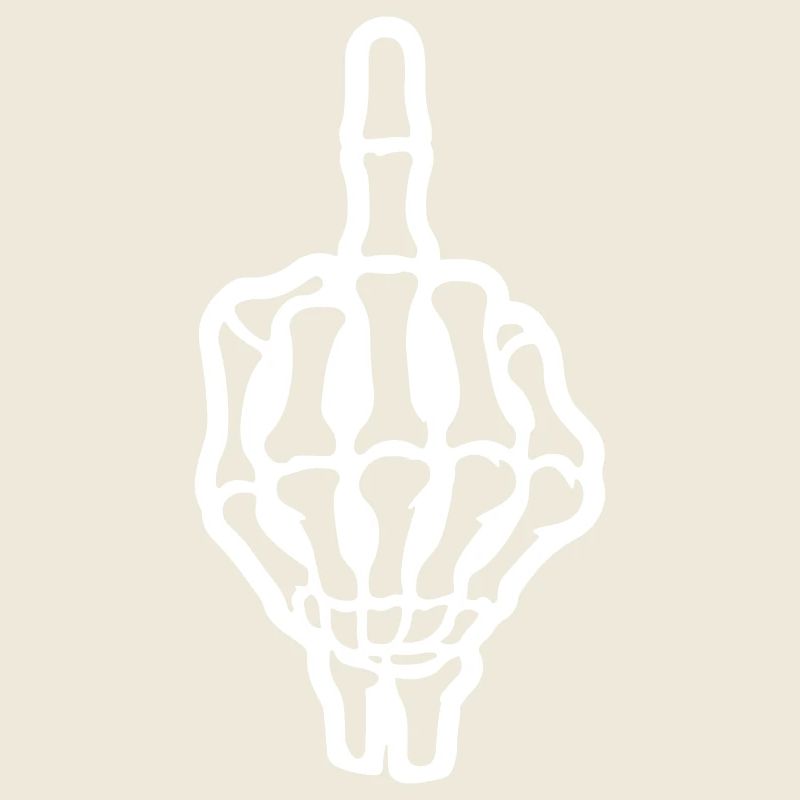 Skelett Mittelfinger Hand