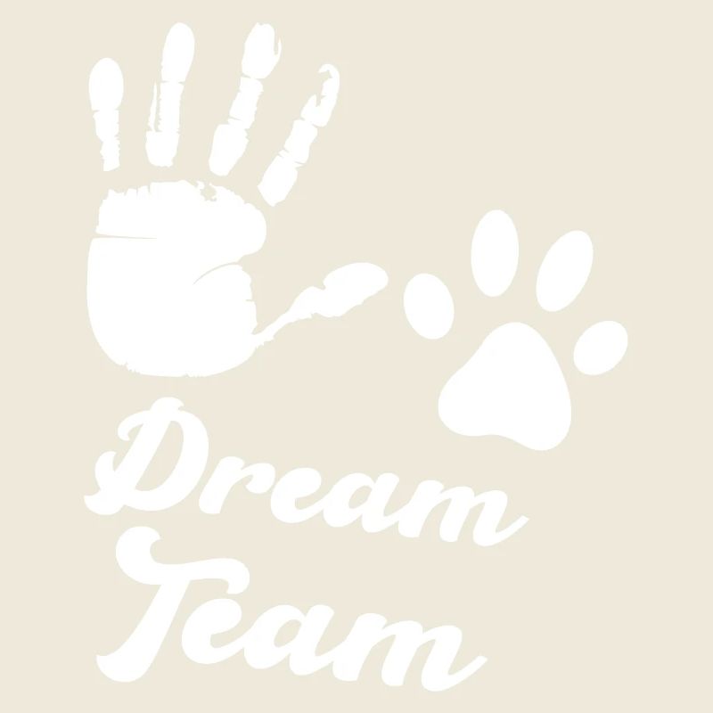 Équipe de rêve de la main de patte