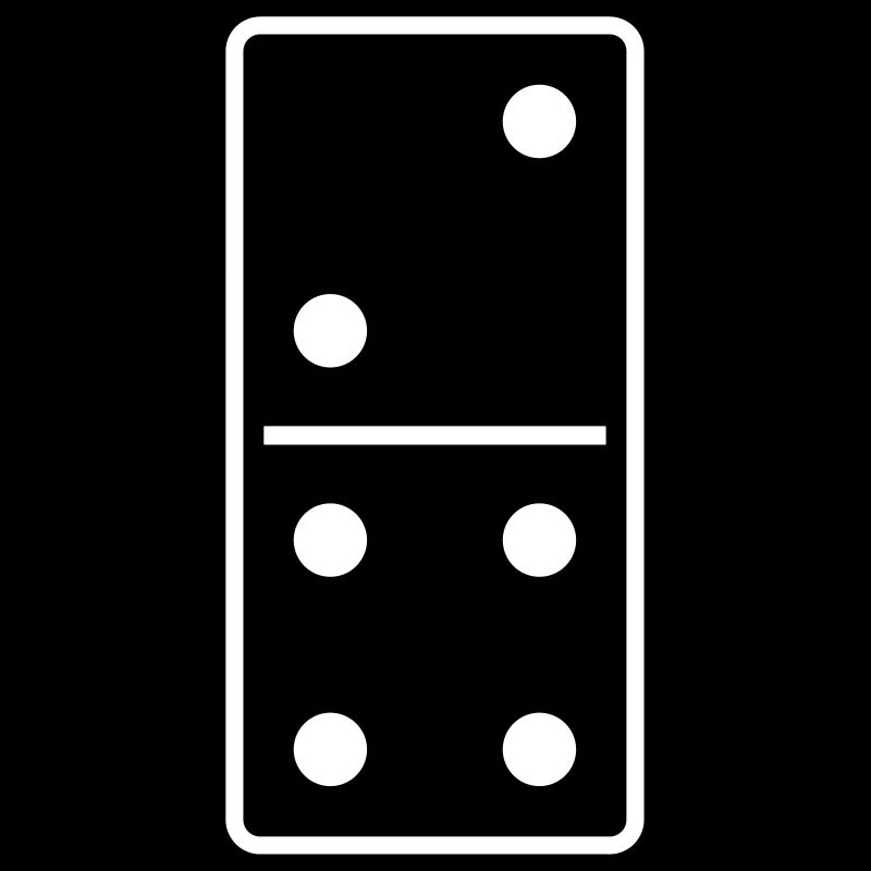 DOMINO STONE 2:4 - VARIABLE COLOR - VECTOR DESIGN!
