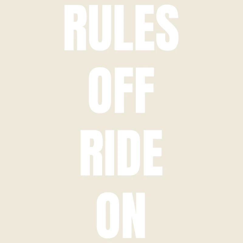 Rules off ride on