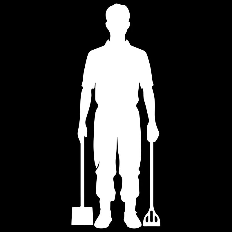 Farmer Silhouette