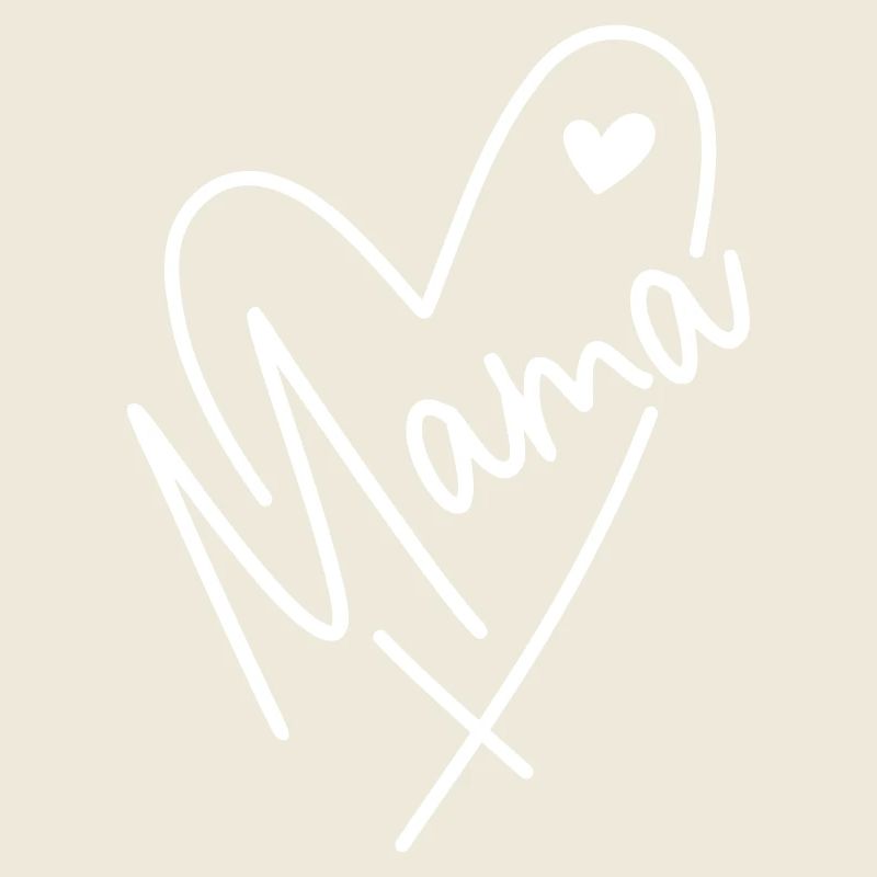 Mama Herz Mutter Kind Liebe Muttertag Geschenk