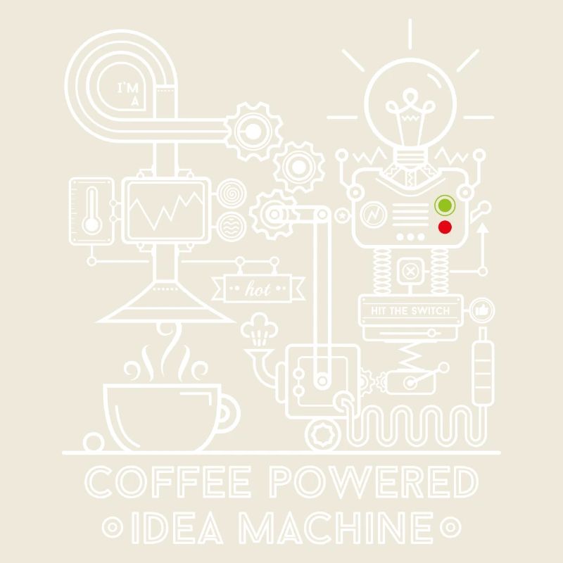 Coffee powered Idea Machine