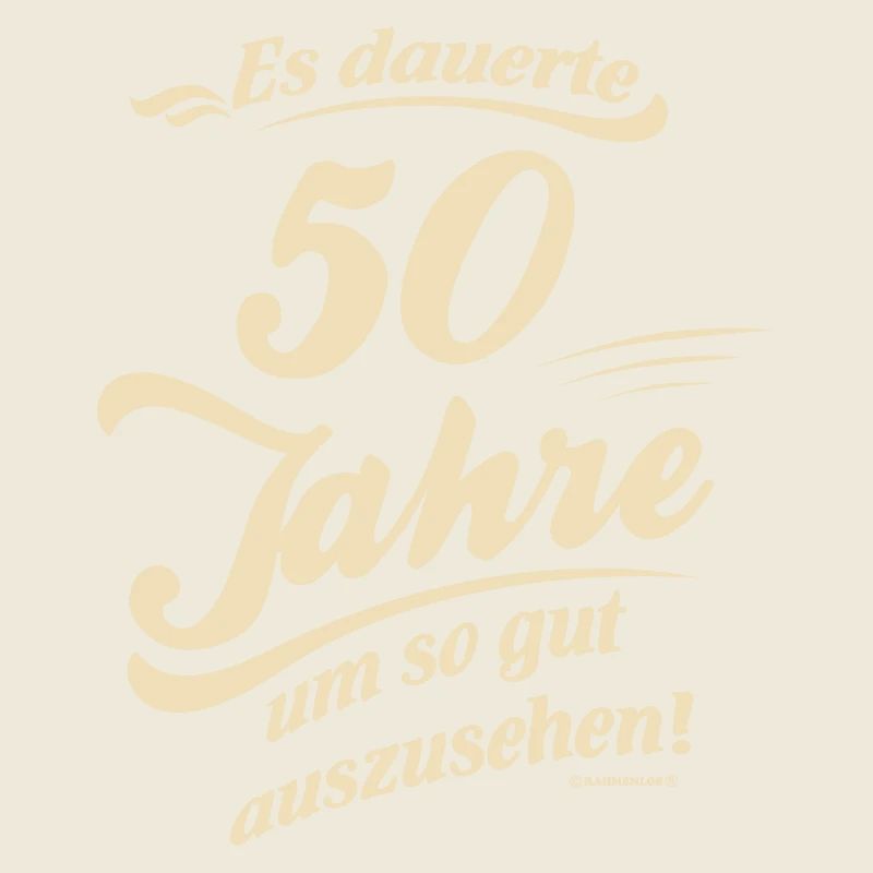 dauerte 50 neu II - Geburtstags Geschenk -
