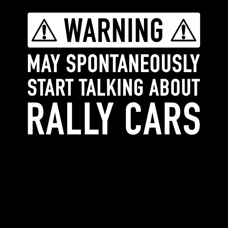 Funny Rally Car Gift Idea
