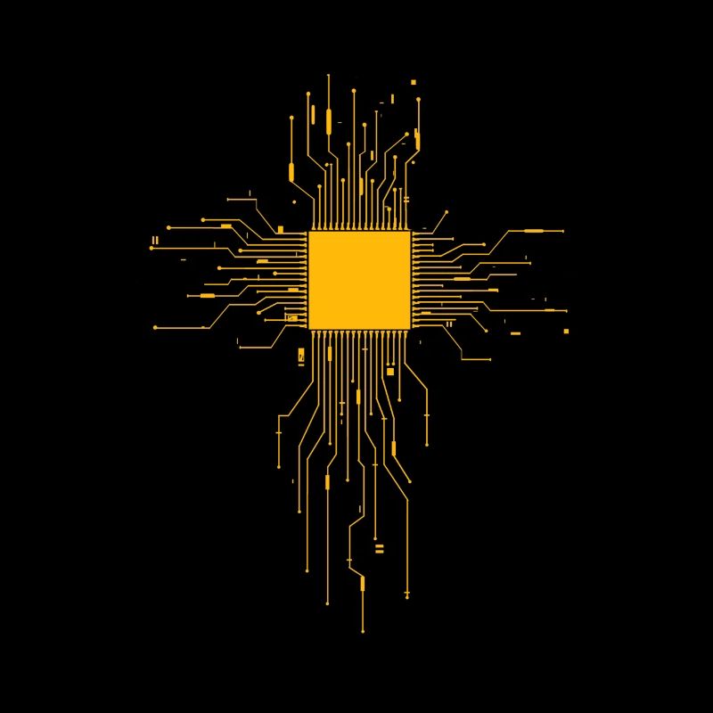 Computer Herz / CPU - Heart