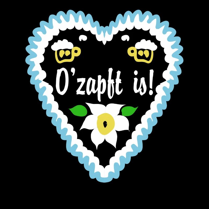 O'zapft is gingerbread heart
