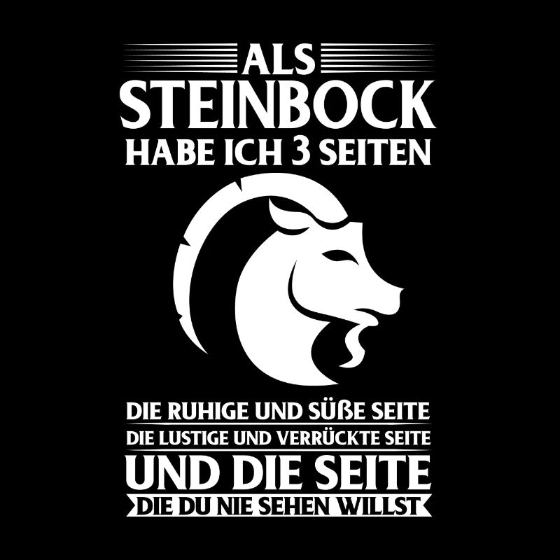 Als STEINBOCK habe ich 3 Seiten... Sternzeichen