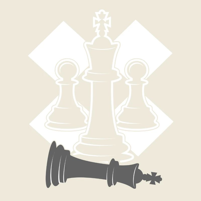 Echecs - pièces d'échecs